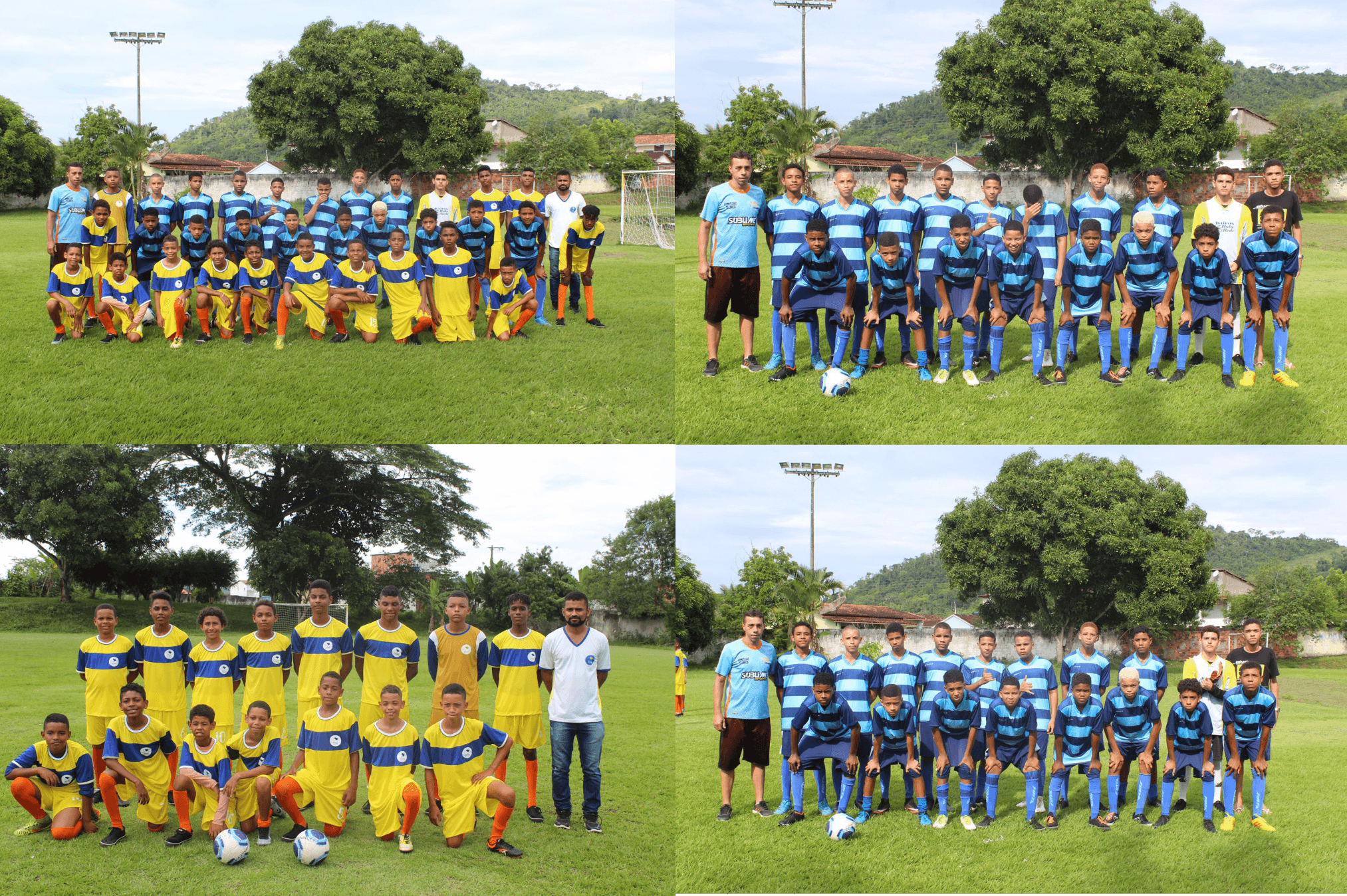AABB Comunidade de Ibirataia recebe alunos na Escola de Futebol Kairós