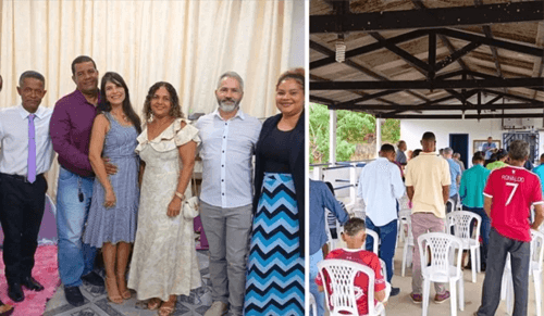 Ibirataia: Elisio do Caol, pré-candidato a prefeito,  participa de eventos religiosos