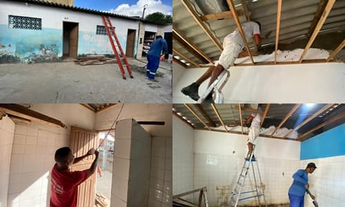 Ibirataia: Prefeitura realiza reforma dos sanitários da feira livre do município
