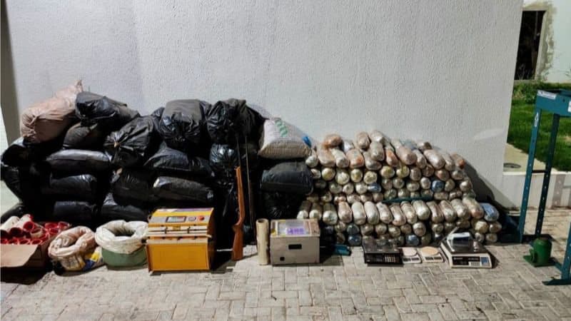 Homem é preso com carga milionária de maconha na Bahia