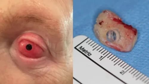 Homem volta a enxergar após cirurgia em que dente é implantado no olho