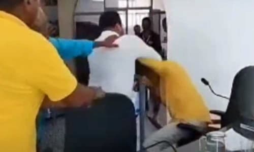 Vereadores saem no tapa na Câmara de Mundo Novo