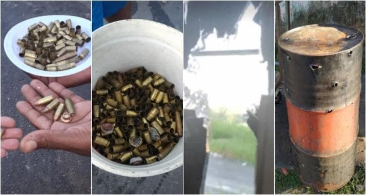 Moradores relatam intenso tiroteio durante a madrugada na Bahia