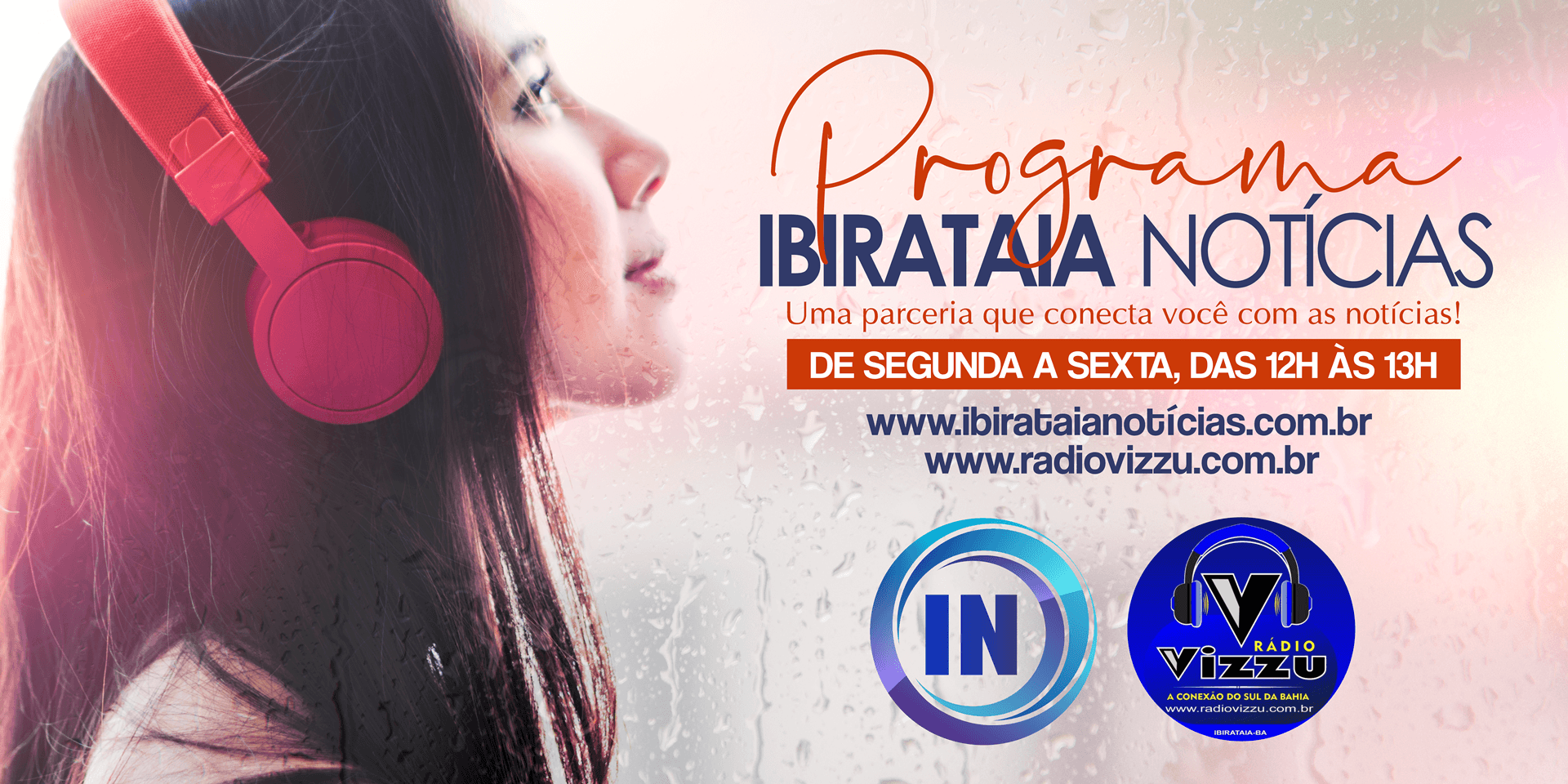 Rádio Vizzu estreia na próxima segunda-feira, 21, o novo programa de jornalismo Ibirataia Notícias