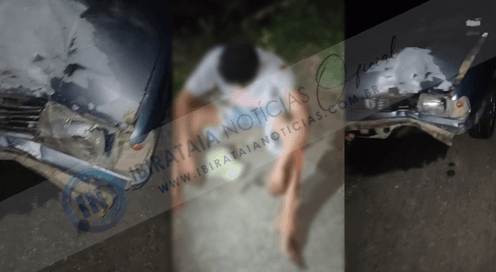 Região: Acidente próximo a rodoviária de Ipiaú deixa um ferido; vídeo