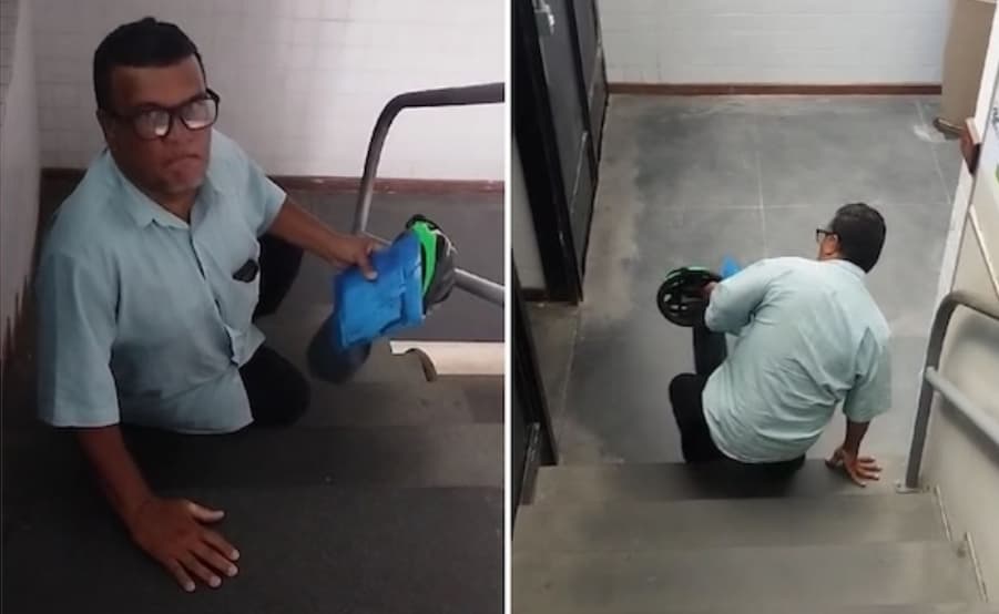 Homem com deficiência expõe dificuldades de acesso ao Ponto SAC de Ipiaú