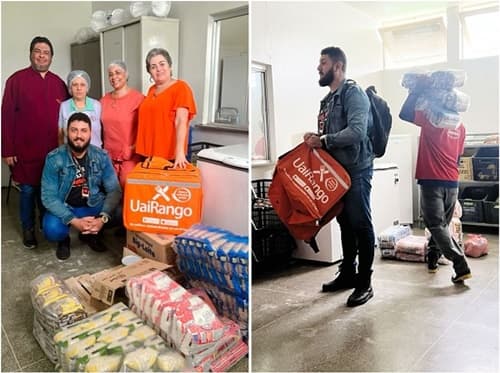 UaiRango Delivery realiza campanha Solidária na Fundação Hospitalar de Ibirataia