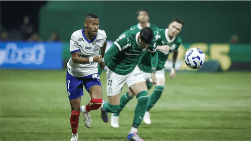 Bahia vence o Palmeiras no Allianz Parque