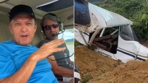 Irmão de deputado federal e piloto ficam feridos após pouso forçado de avião no interior da Bahia