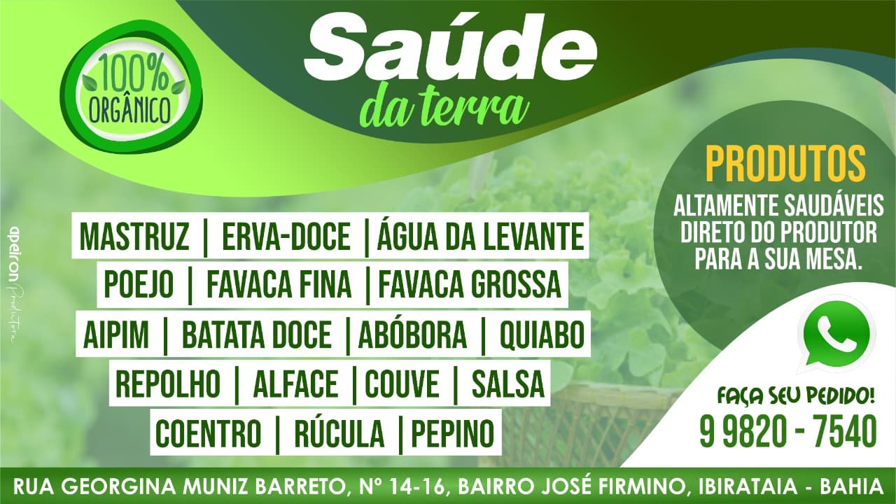 PRODUTOS SAÚDE DA TERRA