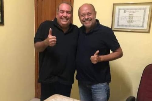 Ex-prefeito Marcos Aurélio reata amizade com Dep. Estadual Sandro Régis