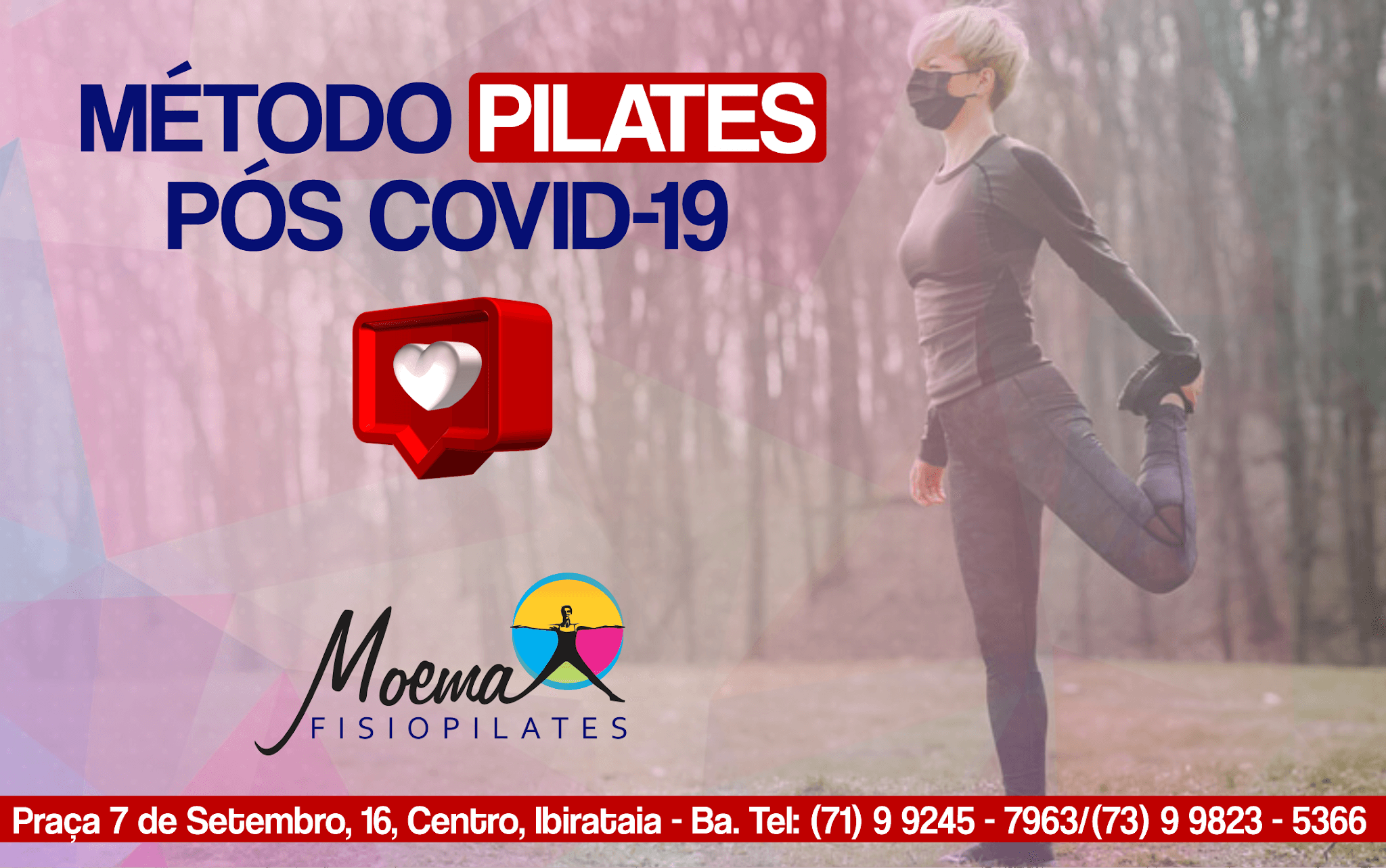 MÉTODO PILATES PÓS COVID | MOEMA FISIOPILATES