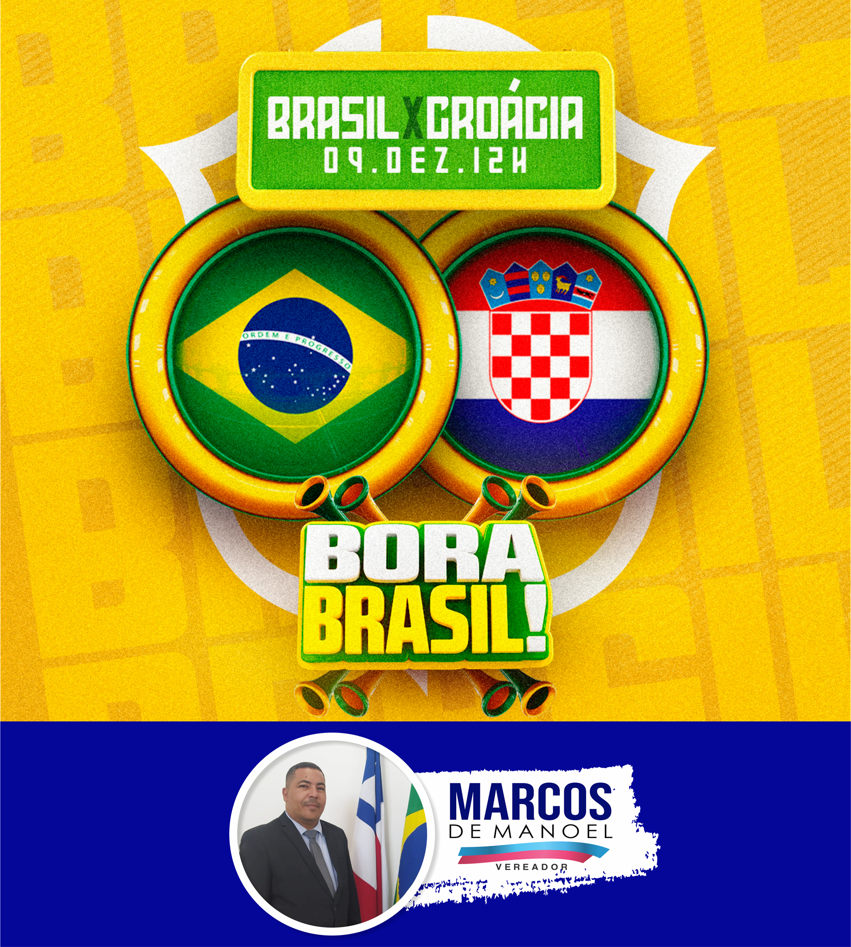 Brasil enfrenta Croácia nas quartas de final da Copa do Mundo; veja dia e horário