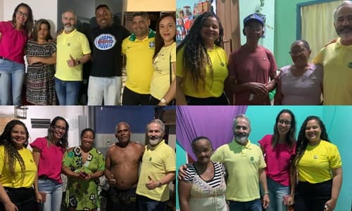 Ibirataia: Elísio Reis e Yalu Miranda darão continuidade a visita ao Bairro Valdomiro Fonseca nesta terça-feira, 03