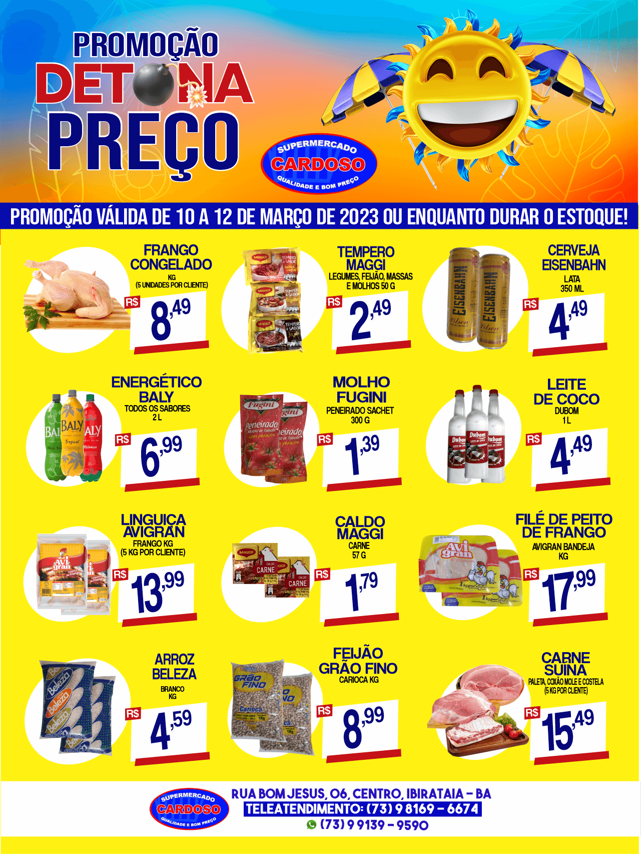 DETONA PREÇO É NO SUPERMERCADO CARDOSO