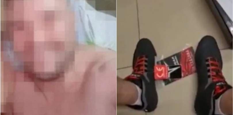 Motoboy que vazou nudes de mulheres zomba de doméstica após ser presenteado com tênis de R$ 1.039