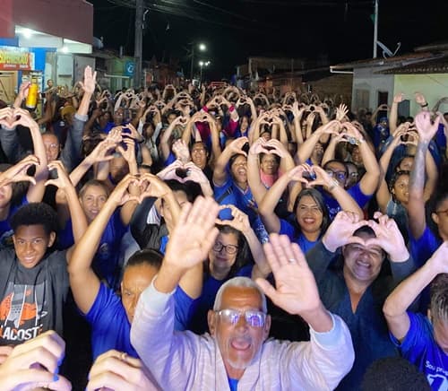 Ibirataia: Sandro Futuca e Caio Pina mostram força em visita ao  Bairro Massaranduba