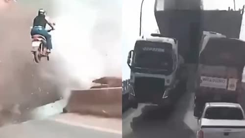 Novas imagens mostram momento da queda de ponte entre Tocantins e Maranhão