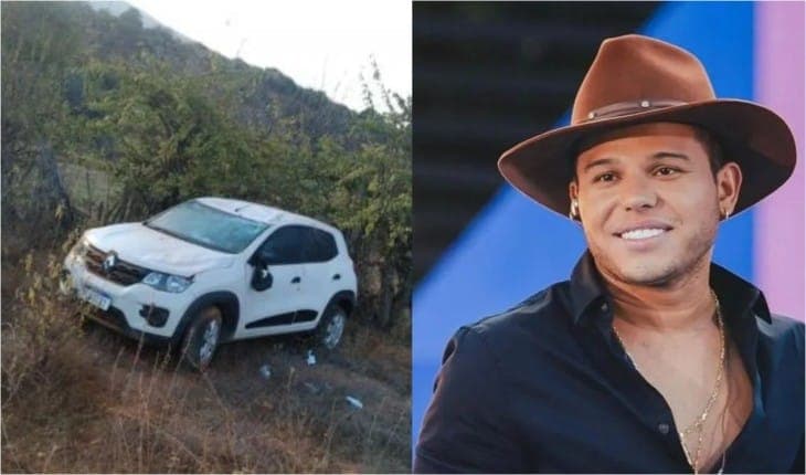 Tierry capota carro antes de se apresentar na Bahia