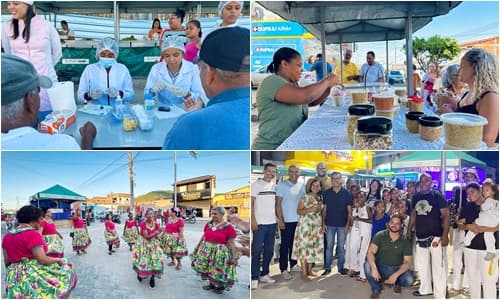 Ibirataia: Feira da Agricultura Familiar movimenta produtores, oferece serviços de saúde e tem apresentações culturais