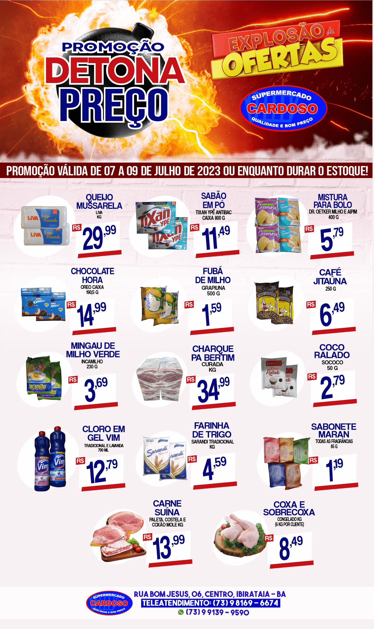 Ibirataia: Promoção - Detona Preço no Supermercado Cardoso