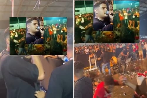 Uma pessoa morreu em pancadaria generalizada em show