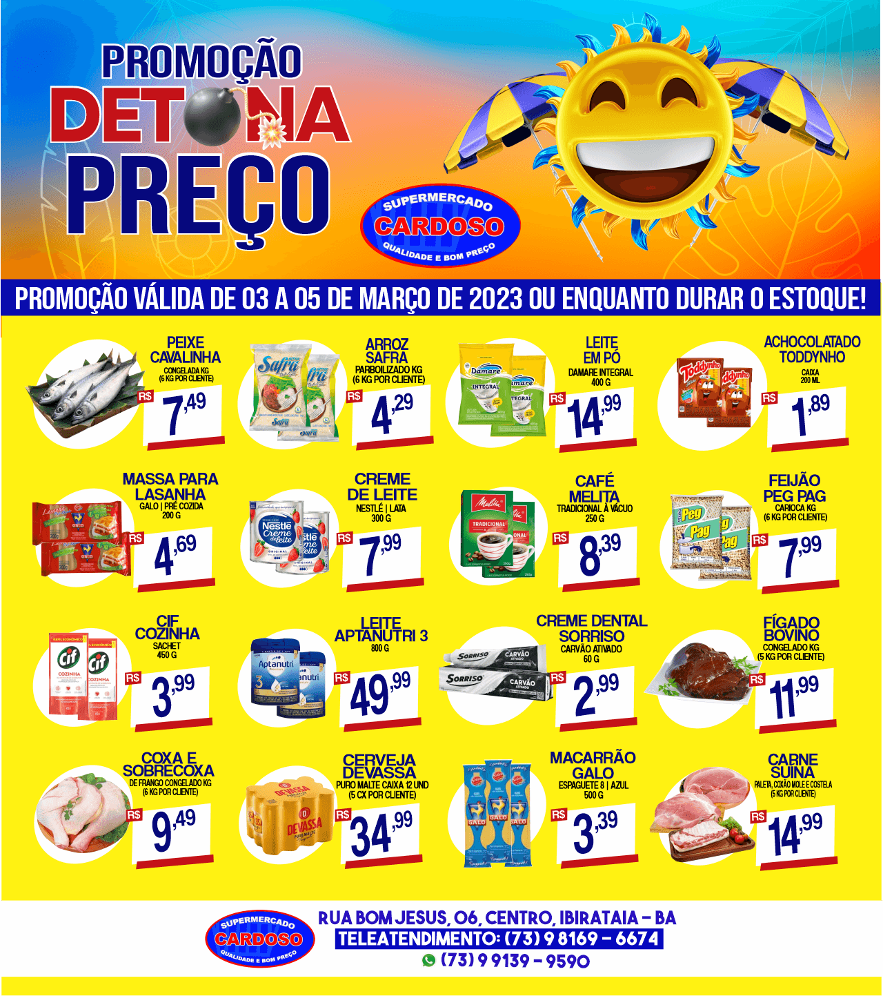 Detona Preço no Supermercado Cardoso