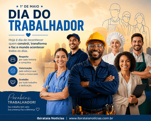 Dia do Trabalhador é feriado nacional no Brasil e garante folga nesta sexta-feira (1º de maio)