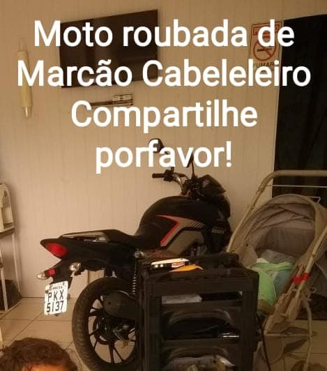 Moto foi roubada em Ibirataia, quem tiver notícias denuncie!