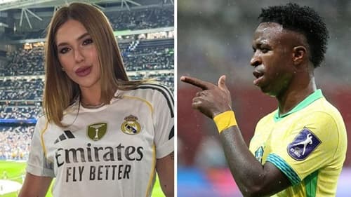 Vini Jr. causa alvoroço na web ao comentar vídeo com Virginia Fonseca