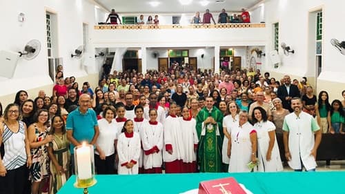 Ibirataia: Despedida do Pe. Nilson Roberto na Paróquia São José