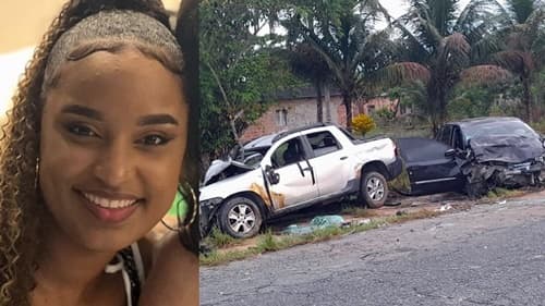 Acidente na BA-290 deixa uma jovem morta de Teixeira de Freitas e quatro feridos