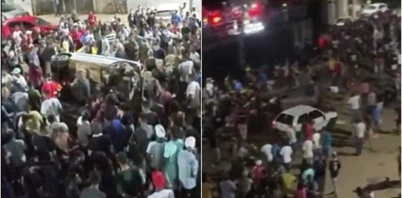 Homem avança com carro sobre multidão e atropela pelo menos 10 pessoas em festa na Bahia
