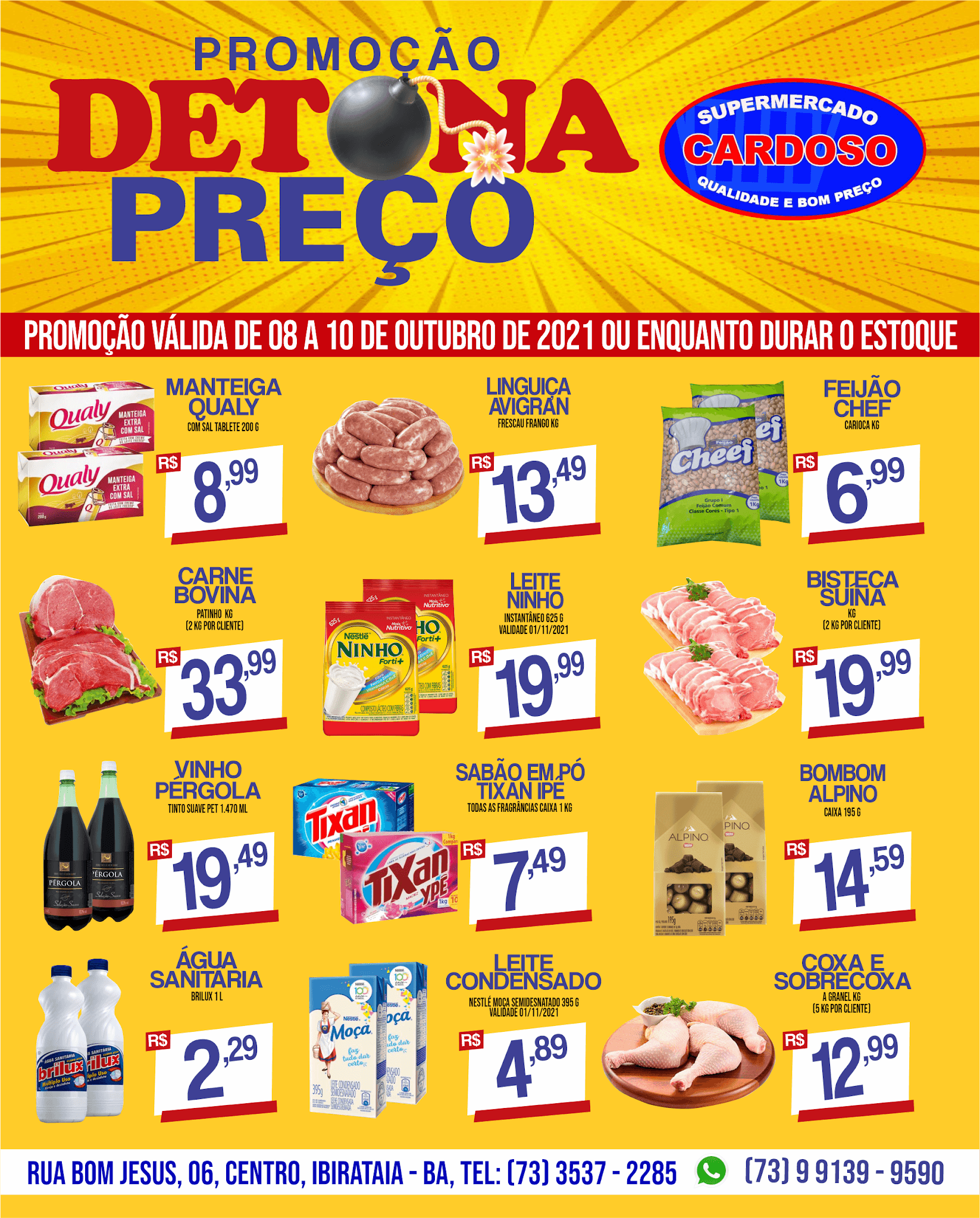 DETONA PREÇOS NO SUPERMERCADO CARDOSO