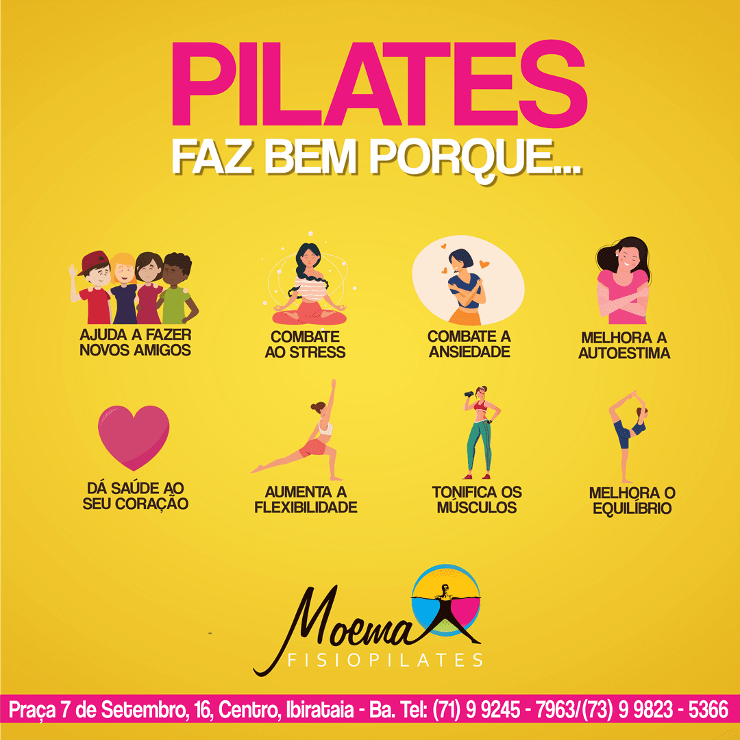 PILATES FAZ BEM PORQUE... | MOEMA FISIOPILATES