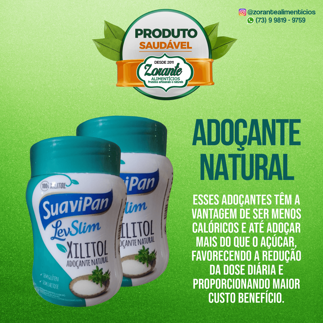 ADOÇANTE NATURAL | ZORANTE ALIMENTÍCIOS