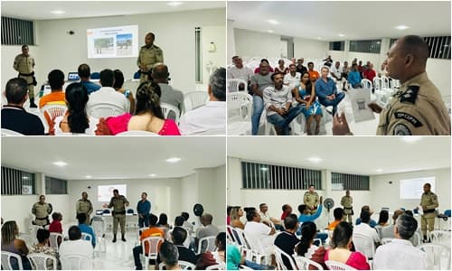 CDL de Ipiaú promove encontro com a Polícia Militar para apresentação da Ronda Comercial Comunitária