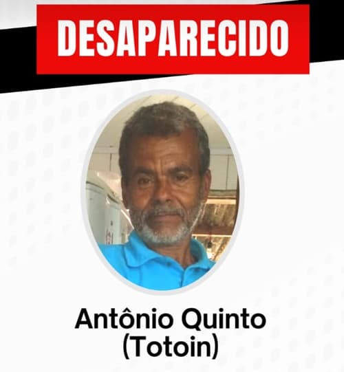 Ibirataia:  Desaparecimento de Antônio Quinto (Tontoi) deixa Familiares em busca de respostas