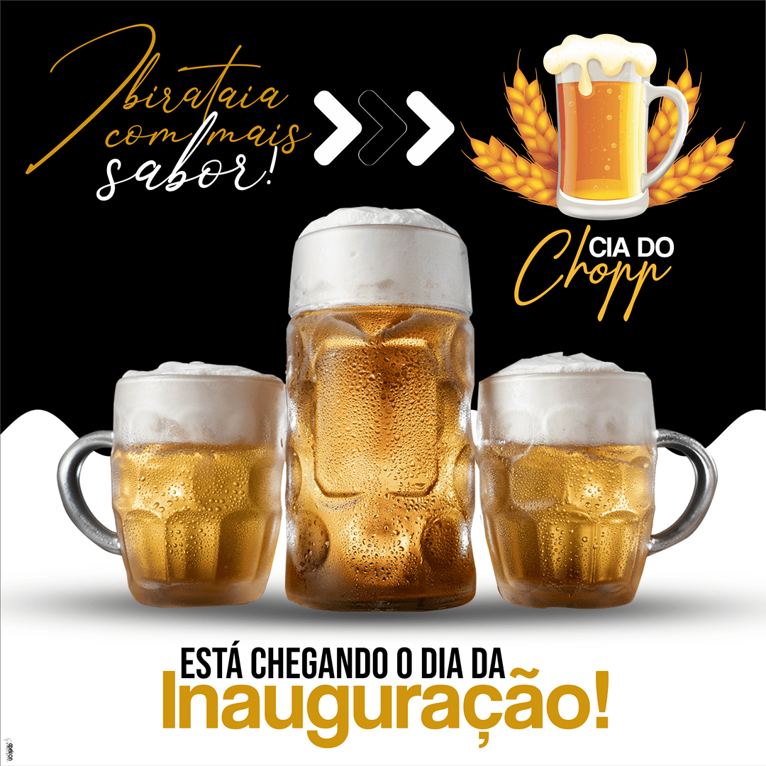 Está chegando a inauguração da Conveniência Cia do Chopp em Ibirataia! Aguardem!