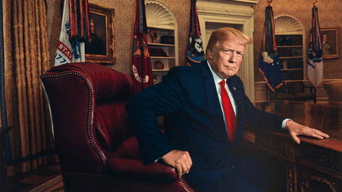 Trump é Criticado por Postar Símbolo Nazista