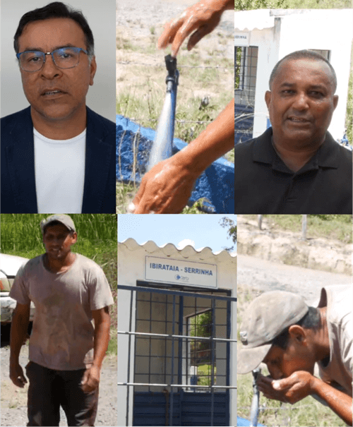 Ibirataia: A comunidade de Serrinha na zona rural recebe Abastecimento de Água com Apoio de Futuca e Peruca