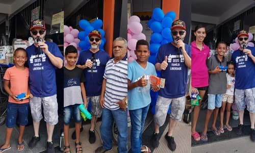 Ibirataia: Empresário Elisio Coal Celebra o Dia das Crianças com distribuição de brinquedos e um bom diálogo