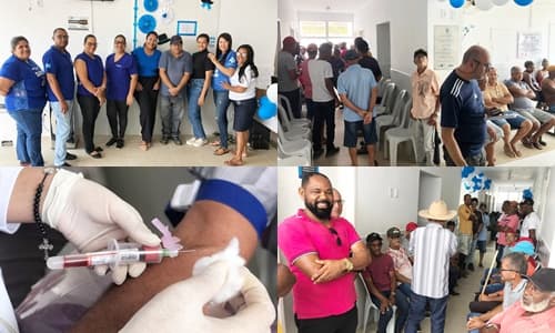 Unidades de saúde de Ibirataia seguem com ações do Novembro Azul, com coleta de PSA na USF Celso dos Santos Miranda