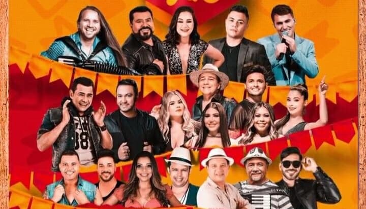 Ipirá divulga programação junina com Dorgival Dantas, Felipe Araújo, Mastruz com Leite, Limão com Mel, Aduílio Mendes, entre outros