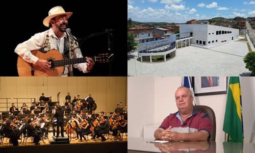 Xangai e a Orquestra Neogibá são atrações na inauguração de teatro em Japumerim