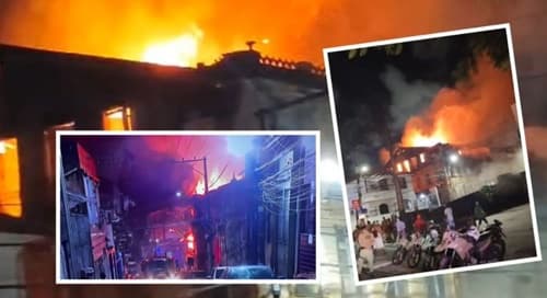 Incêndio de grande escala devasta Casarão em Salvador durante a noite de Pré-Carnaval