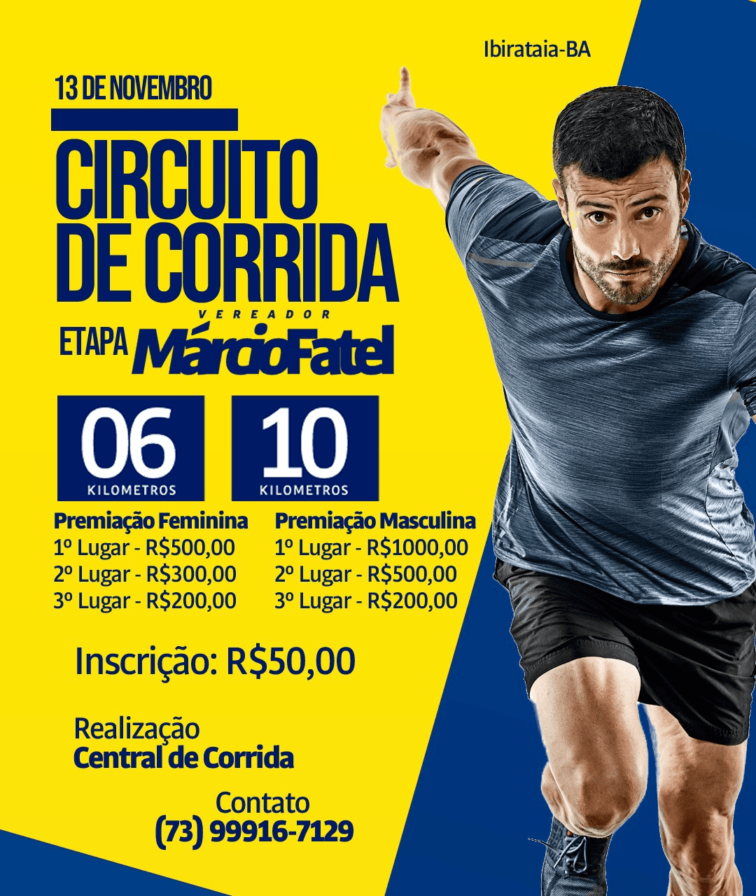 2º CIRCUITO DE CORRIDA EM IBIRATAIA