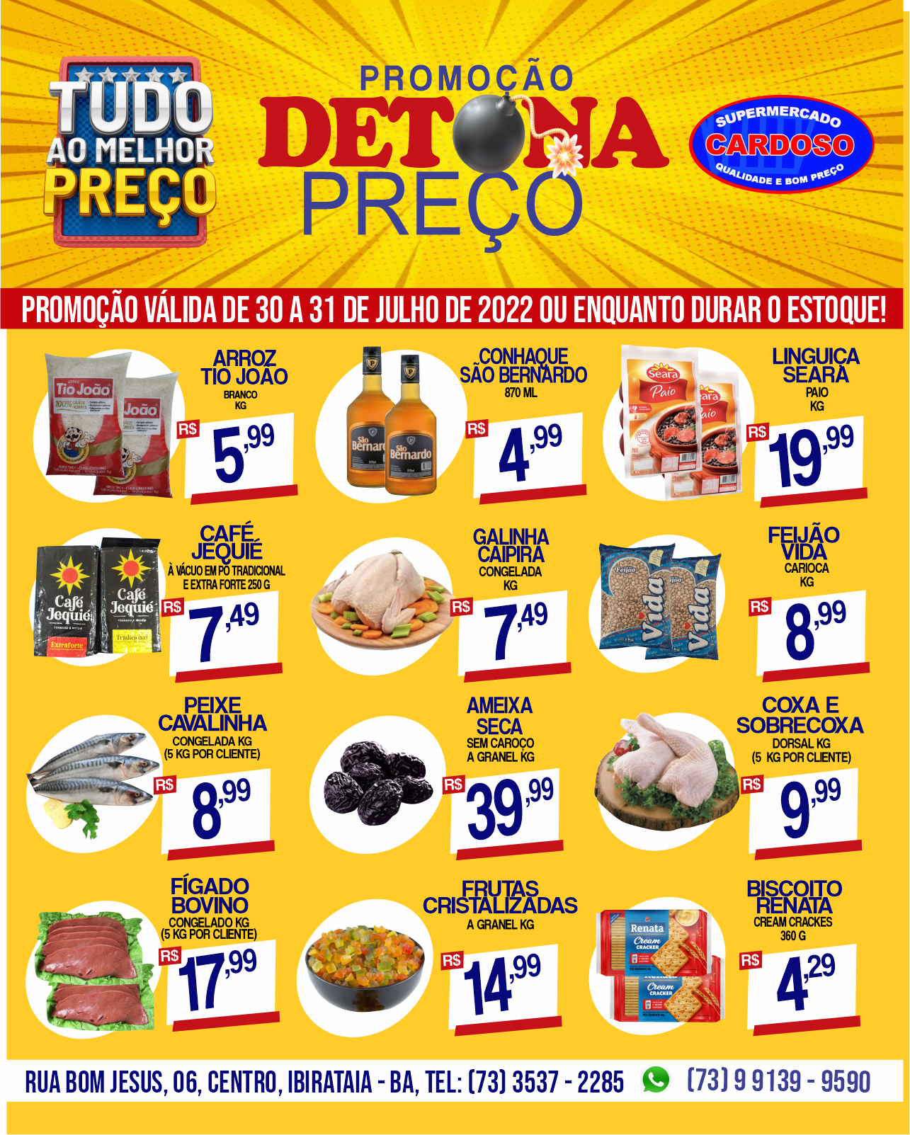 DETONA PREÇO NO SUPERMERCADO CARDOSO