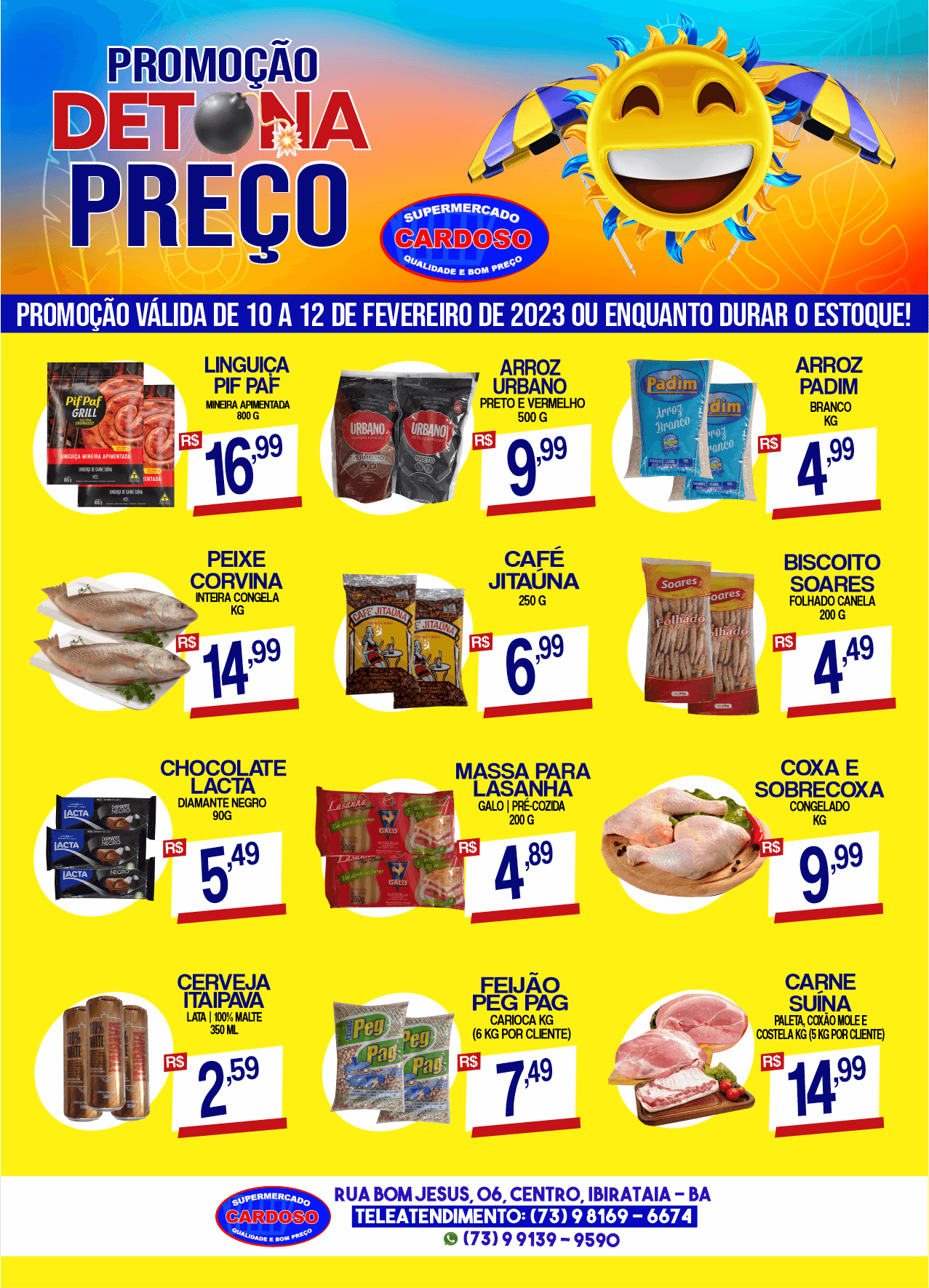 DETONA PREÇO NO SUPERMERCADO CARDOSO
