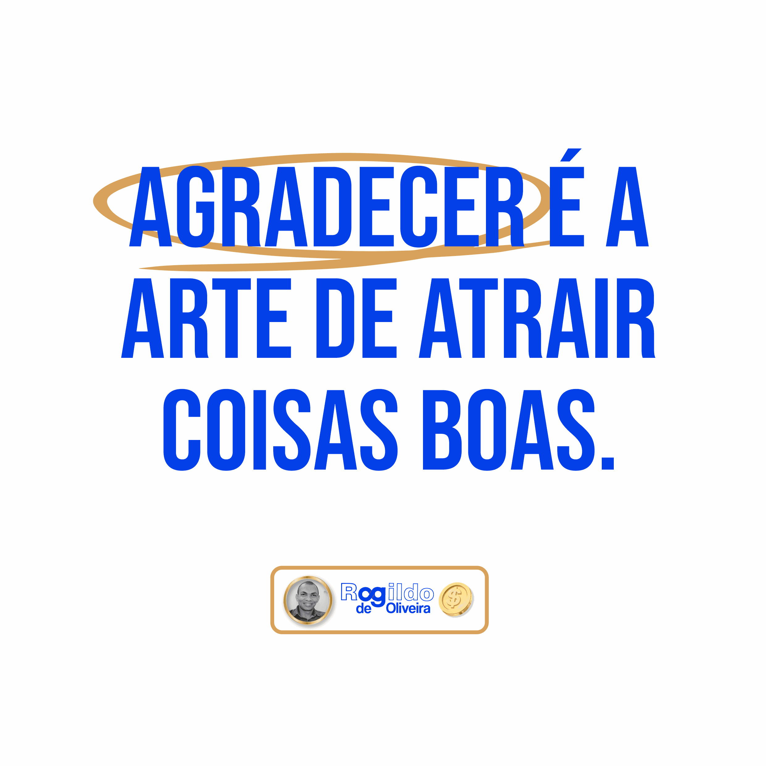 Reflexão: Agradecer é a arte de atrair coisas boas